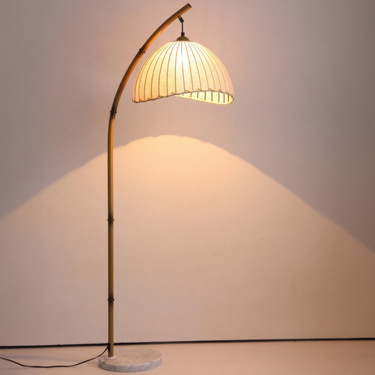 Lampadaire Culturel Zen En Bambou Illumination-Lampe Veilleuse